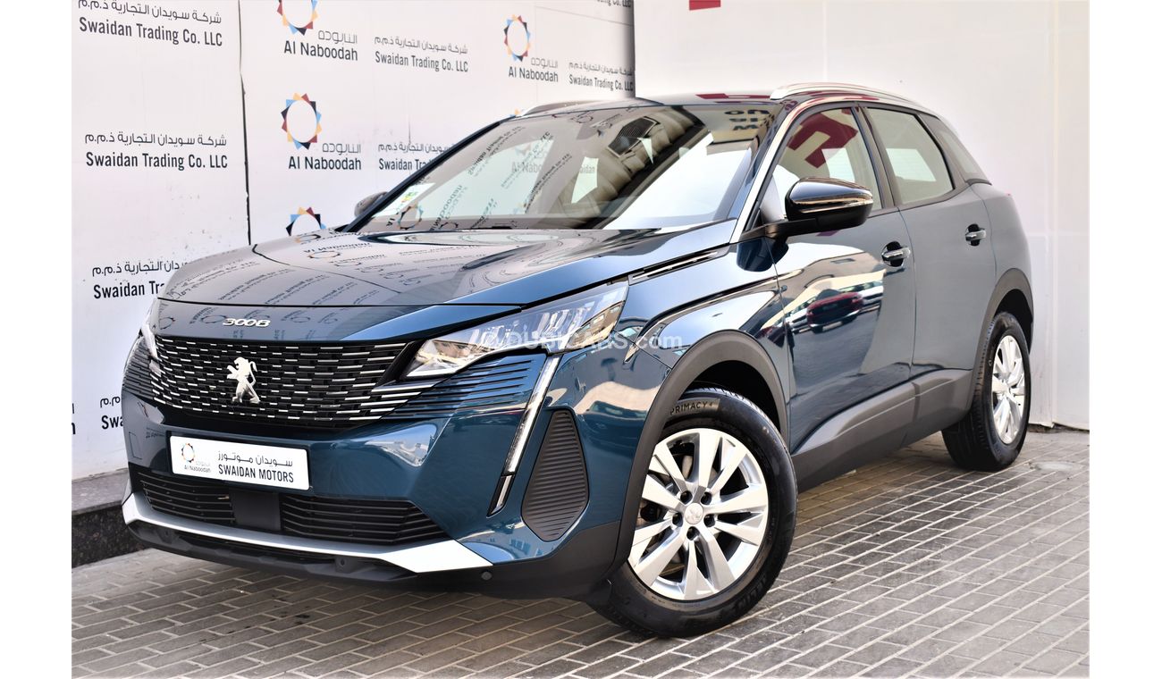 Peugeot 3008 AED 1759 PM | 1.6L TC ACTIVE 2024 ZERO KM AGENCY WARRANTY UP TO 2028 OR 100K KM