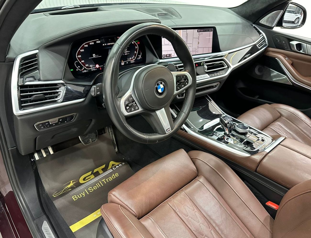 بي أم دبليو X7 2020 BMW X7 M50i M-Sport, December 2024 BMW Warranty + Service Pack, Fully Loaded, Low Kms, GCC