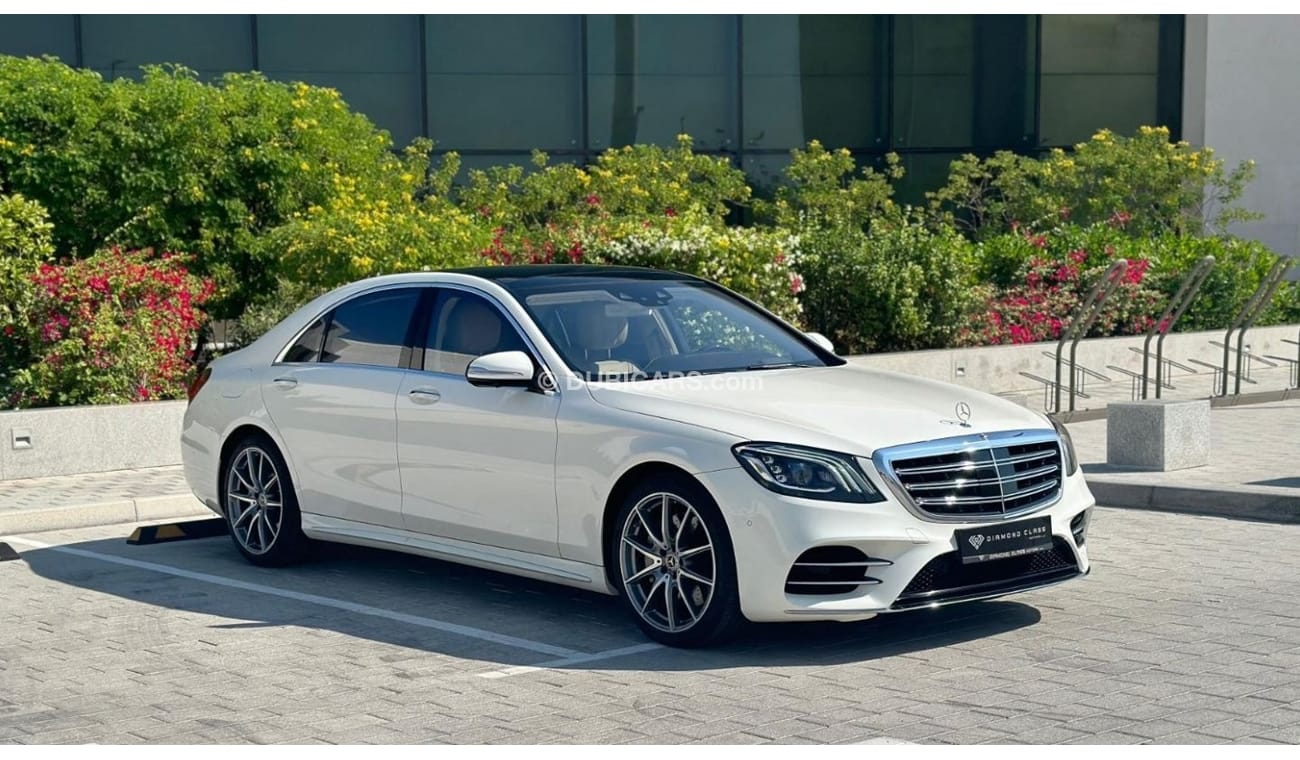 مرسيدس بنز S 560 مرسيدس اس 560 خليجي كامل المواصفات 8 سلندر تحت الضمان 4 ازرار بدون حوادث بدون صبغ ابدا