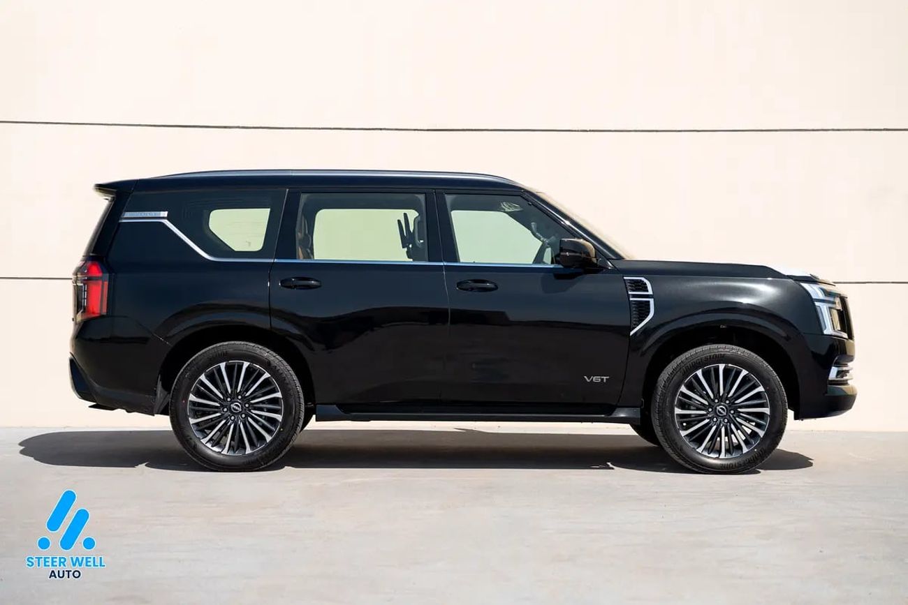 نيسان باترول 2026 Nissan Patrol LE Platinum City 3.5L Twin Turbo V6 | Brand New | GCC Specs | Warranty