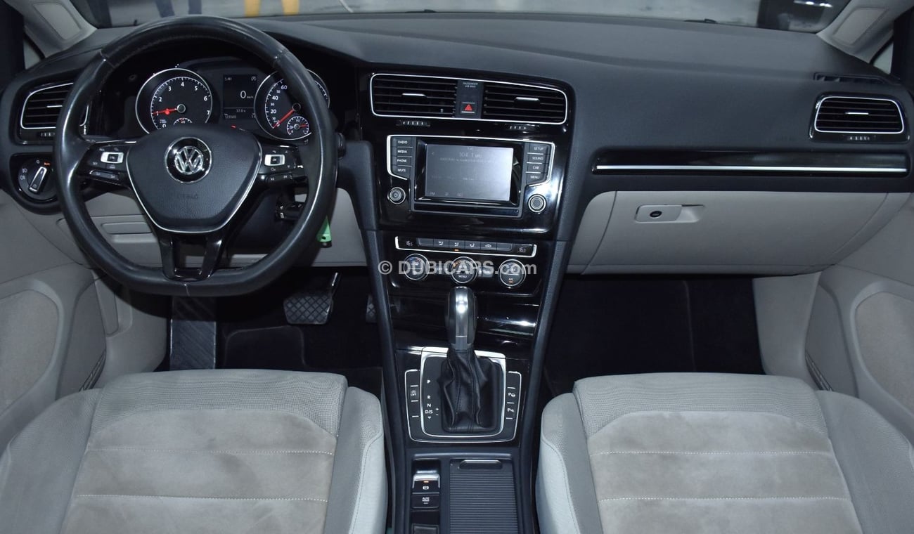 Volkswagen Golf EXCELLENT DEAL for our Volkswagen Golf TSi ( 2016 Model ) in Blue Color GCC Specs