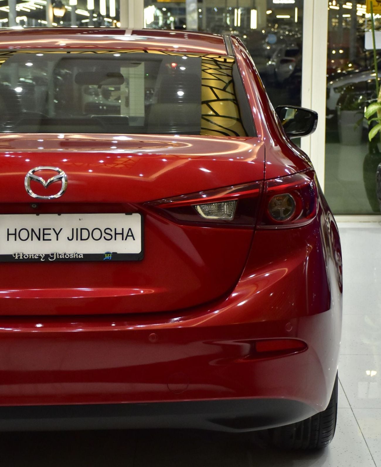 Mazda 3 EXCELLENT DEAL for our Mazda 3 ( 2015 Model ) in Red Color GCC Specs