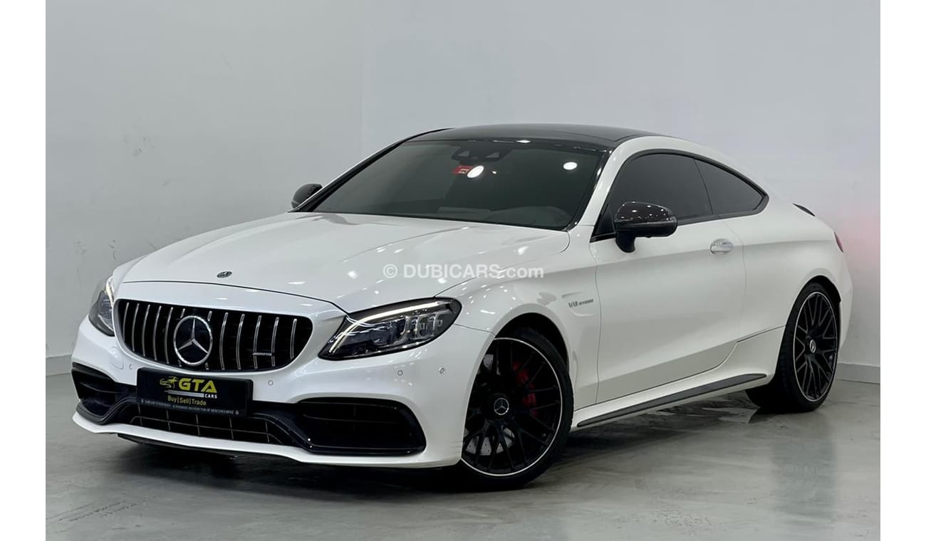 مرسيدس بنز C 63 كوبيه 2019 Mercedes-Benz C63 S Coupe AMG, June 2024 Mercedes Warranty, FSH, Fully Loaded, GCC