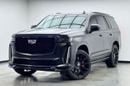 Cadillac Escalade 2023 Cadillac Escalade V, Jan 2027 Cadillac Warranty and Service Pack, Excellent Condition, GCCC