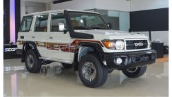Toyota Land Cruiser Hard Top LC76, 4.0L Petrol 4WD MT with Leather seats for Export