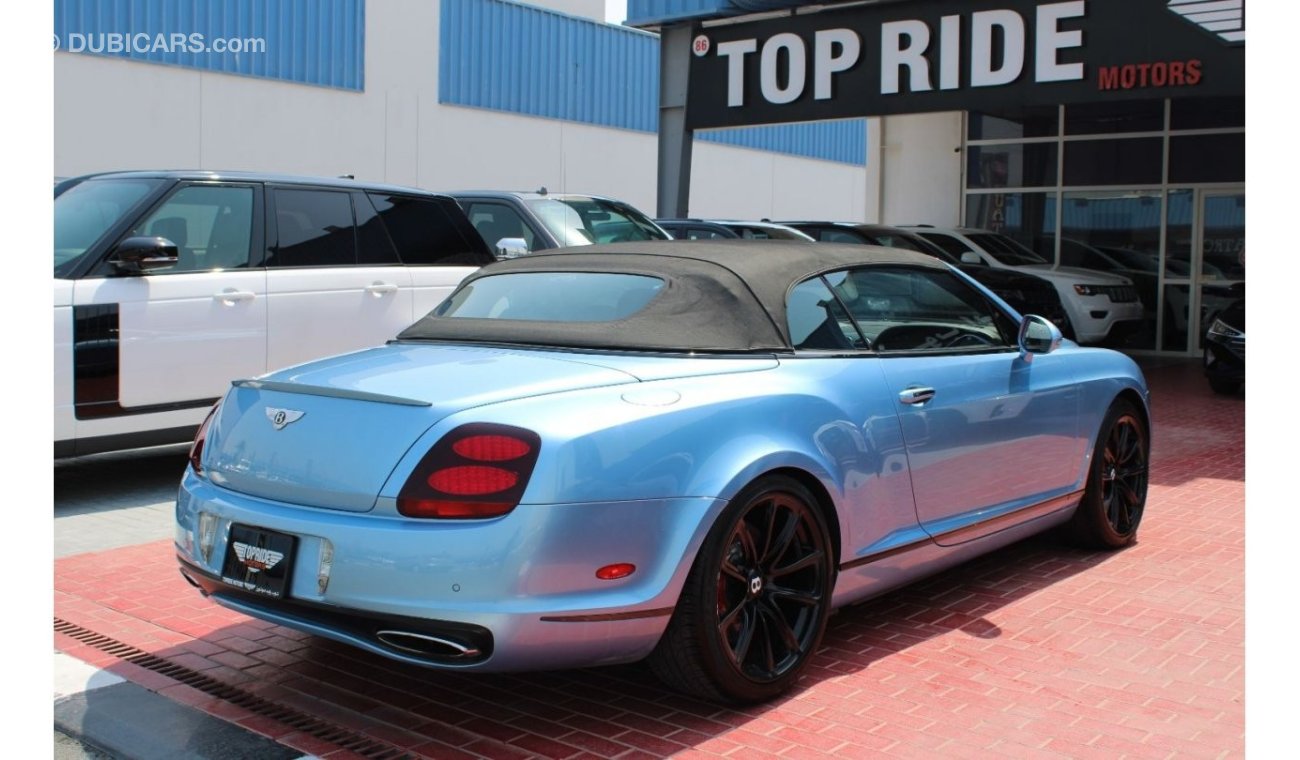 Bentley Continental Supersports POWER CONVERTIBLE TOP