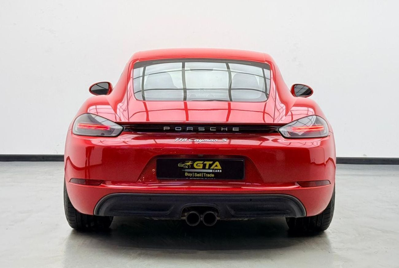 Porsche 718 Cayman S 2017 Porsche 718 Cayman S, Full Service History, Sport Chrono Package, Excellent Condition, GCC