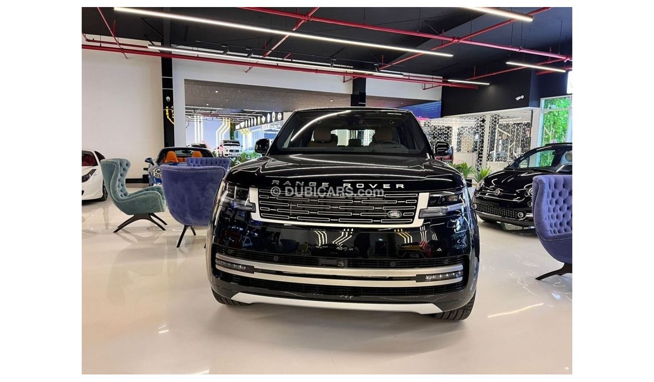 Land Rover Range Rover LAND ROVER VOGUE P530 HSE BLACK /TAN /GCC AL TAYER WARRANTY /23 RIMS