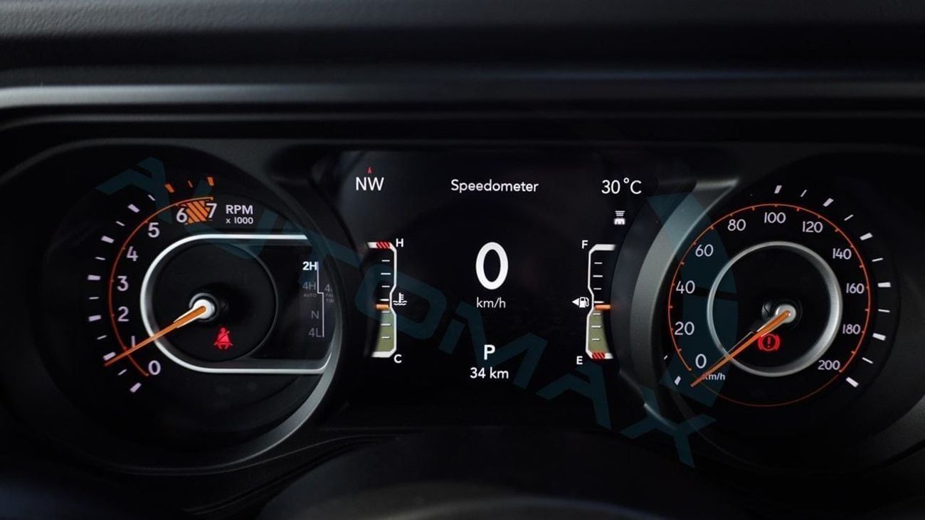 Jeep Wrangler (For Export , НА ЭКСПОРТ) PY 25/25 UNLIMITED RUBICON XTREME 2.0L TURBO GCC Без пробега