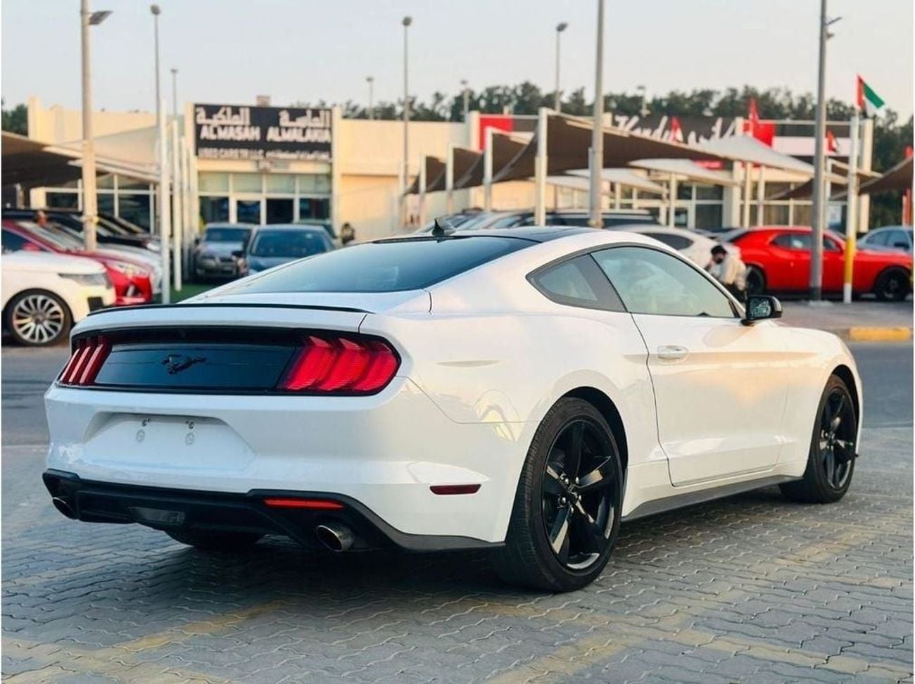 Ford Mustang ECOBOOST FASTBACK Monthly AED 1265/- | 0% DP | Blindspot | Touch Screen | # 12661S