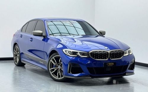 بي أم دبليو 340i 2021 BMW M340i xDrive, 2025 BMW Warranty + Service Pack, Very Low Kms, GCC