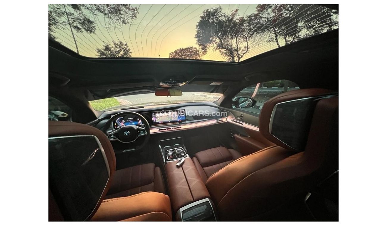 BMW 740Li BME 740i Luxury Pure Excellence 2023 GCC UNDER WARRANTY SERVICE CONTRACT