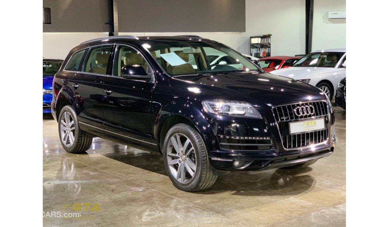 Audi Q7 Audi Warranty, Service History, GCC, Just Been Serviced!