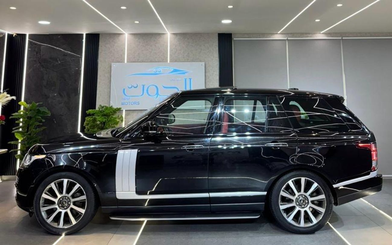 Land Rover Range Rover Supercharged 5.0L VIP RANGE ROVER VOGUE || SUPERCHARGE || RADAR || TOP RANGE || GCC || FREE ACCIDENT