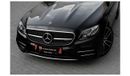 Mercedes-Benz E53 53 | 4,210 P.M  | 0% Downpayment | VERY LOW MILAGE!