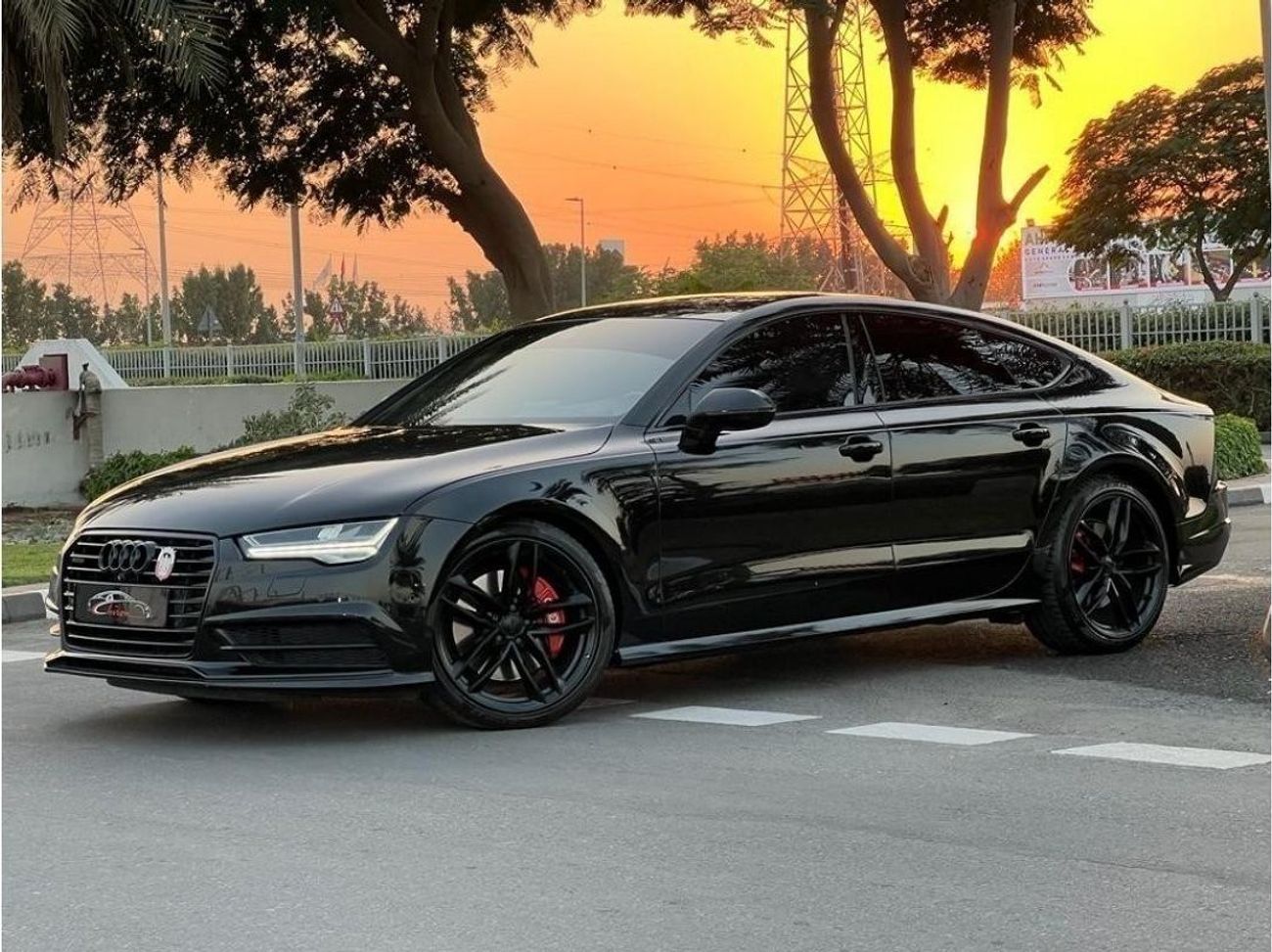 أودي A7 AUDI A7 50 TFSI QUATTRO S LINE 2017 GCC FULL OPTIONS IN PERFECT CONDITIONS WITH ONE YEAR WARRANTY