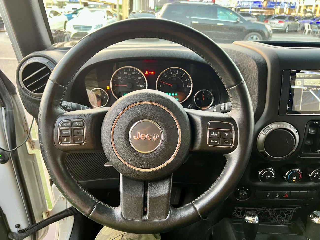 جيب رانجلر Sahara 3.6L A/T (5 Seater) warranty one year bank financie available