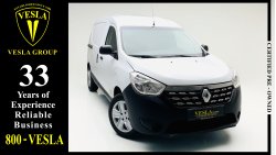 Renault Dokker DOKKER / CARGO VAN + CRUISE CONTROL + BLUETOOTH / GCC / 2019 / UNLIMITED KMS WARRANTY / ONLY 458 DHS