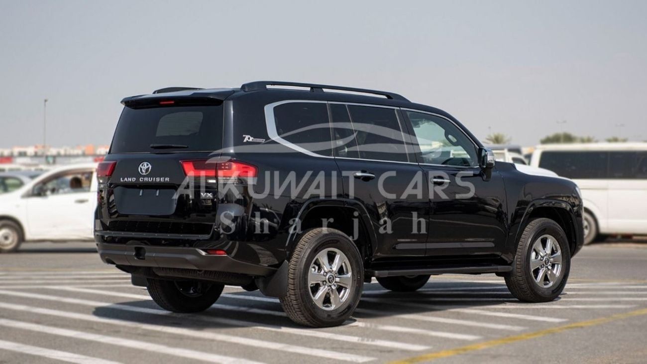تويوتا لاند كروزر TOYOTA LAND CRUISER 300 VX 3.5P AT MY2024 – BLACK
