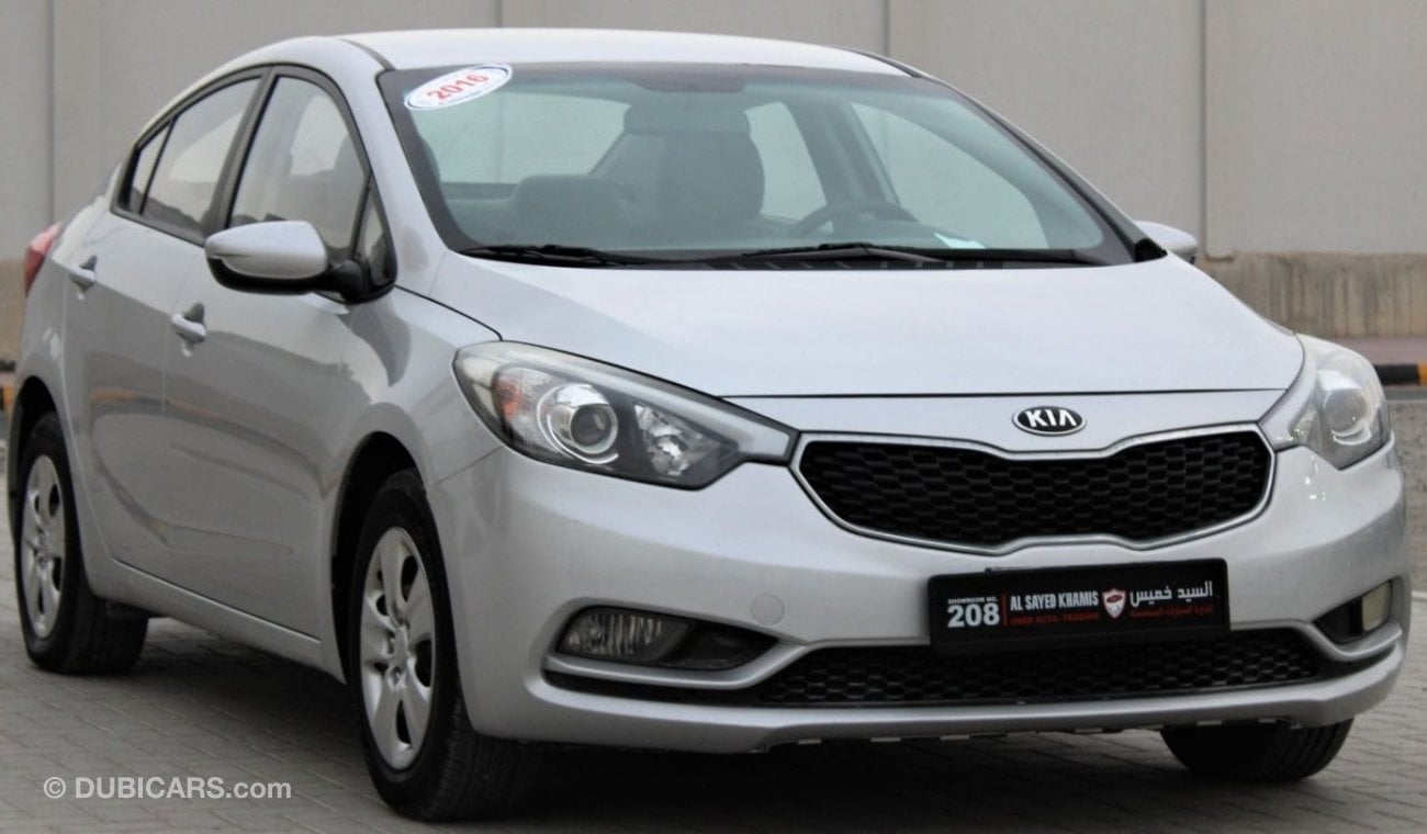Kia Cerato Kia Cerato 2016 GCC in excellent condition without accidents, very clean from inside and outside