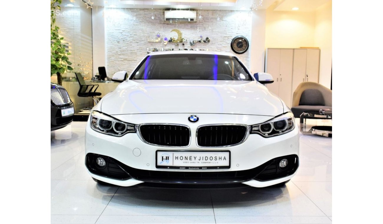 BMW 420i ONLY 84000 KM! BMW 420i Gran Coupe 2015 Model!! in White Color! GCC Specs