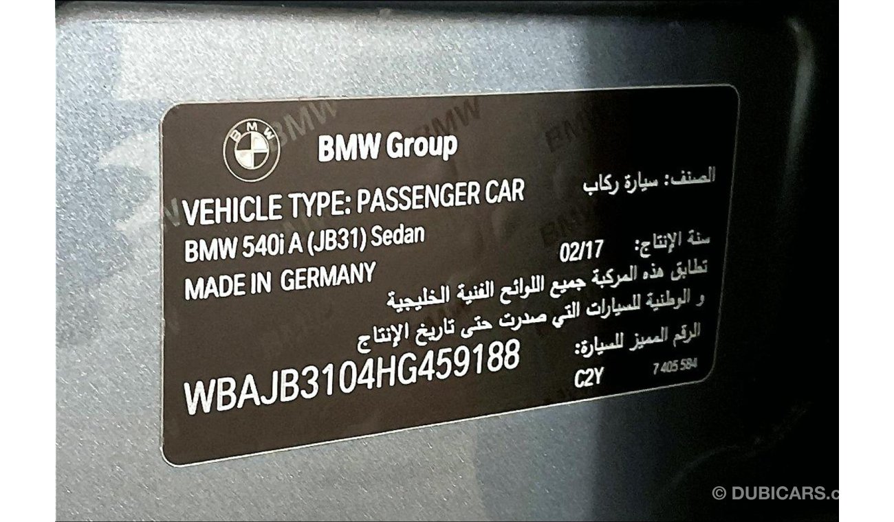 BMW 540i M Sport