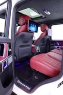 Mercedes Benz G63 AMG G63 GCC DOUBLE NIGHT PACKAGE - FULL EXT/INT CARBON + REAR MONITOR + 5 YEARS WARRANTY+SERVICE GARGASH