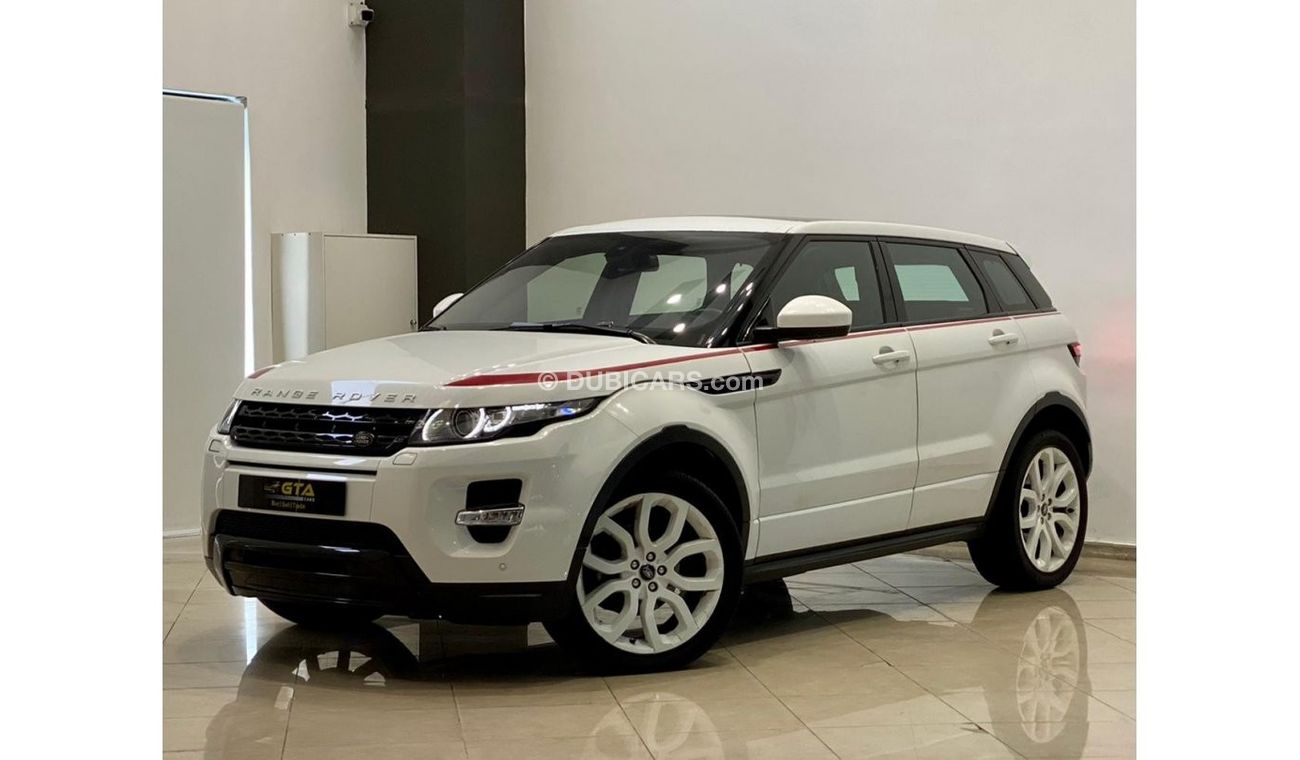 Land Rover Range Rover Evoque 2015 Range Rover Evoque Dynamic Union Jack Edition, Service History, Warranty, GCC