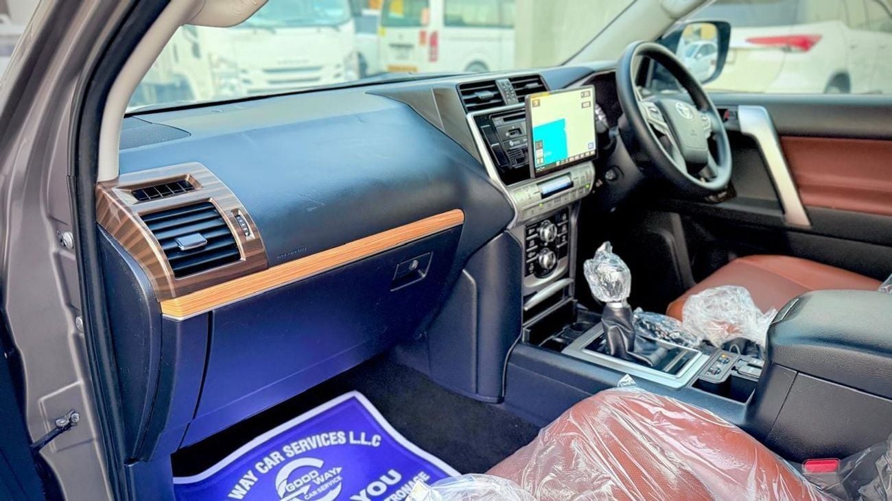 Toyota Prado TX.L-RHD-Japanese Specs with Japan Export Certificate-2.8L-Diesel-4WD-Automatic-4 Cylinders-7 Seats-