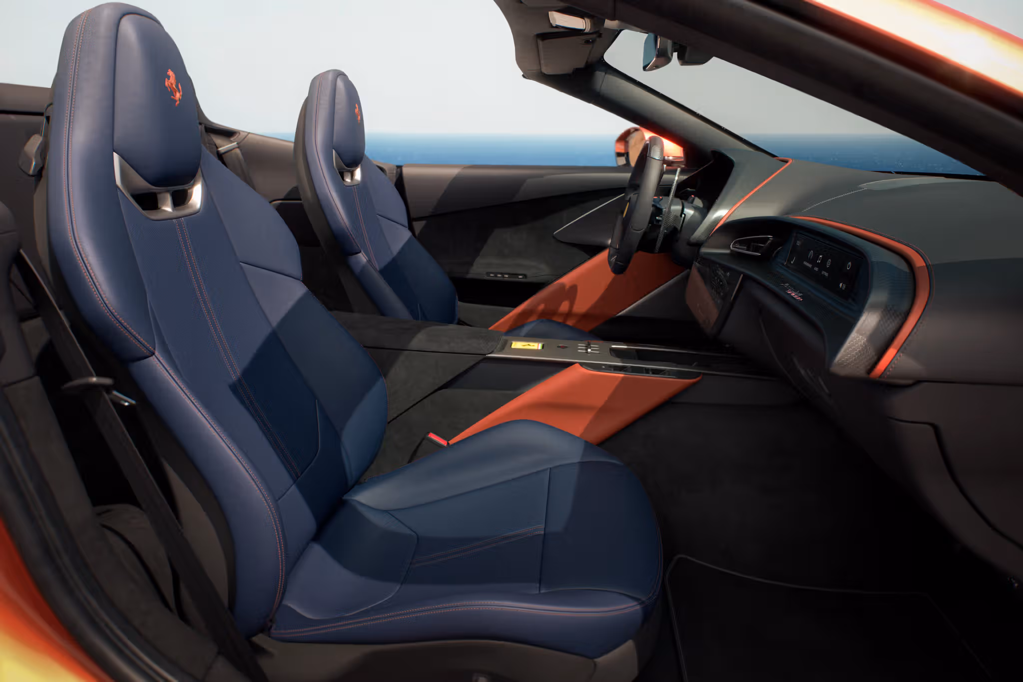 Ferrari Amalfi Spider interior - Seats