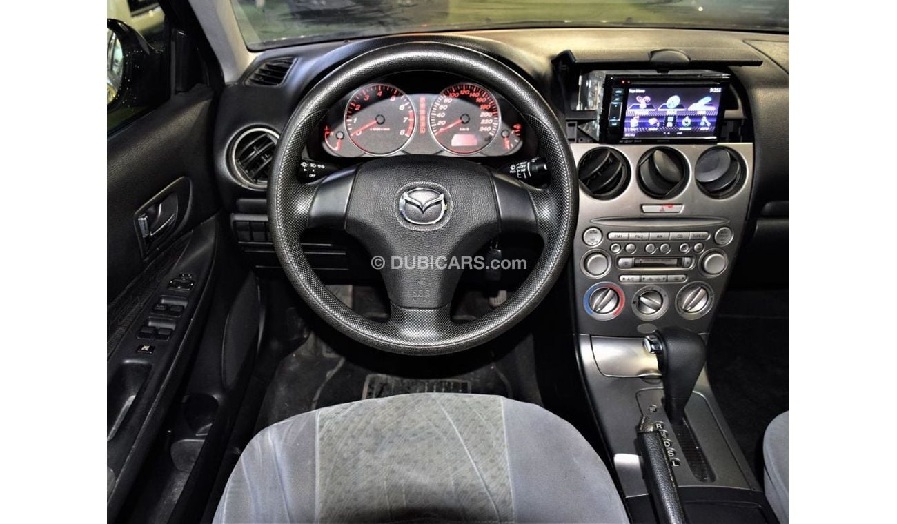 Mazda 6 "( AS IT IS )" MAZDA 6 2005 Model!! in Black Color! GCC Specs