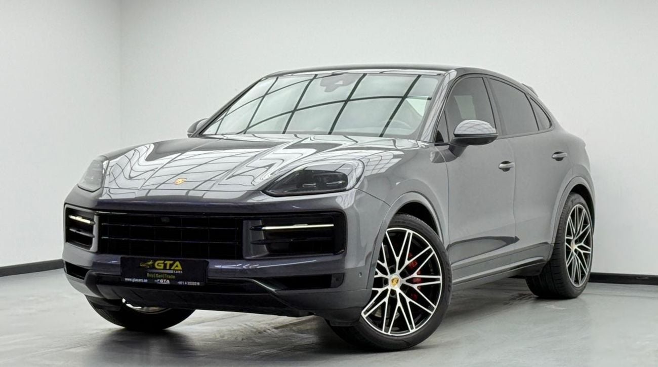 بورش كايان 2024 Porsche Cayenne S Coupe, 10/2026 Porsche Warranty, Porsche Service History, GCC