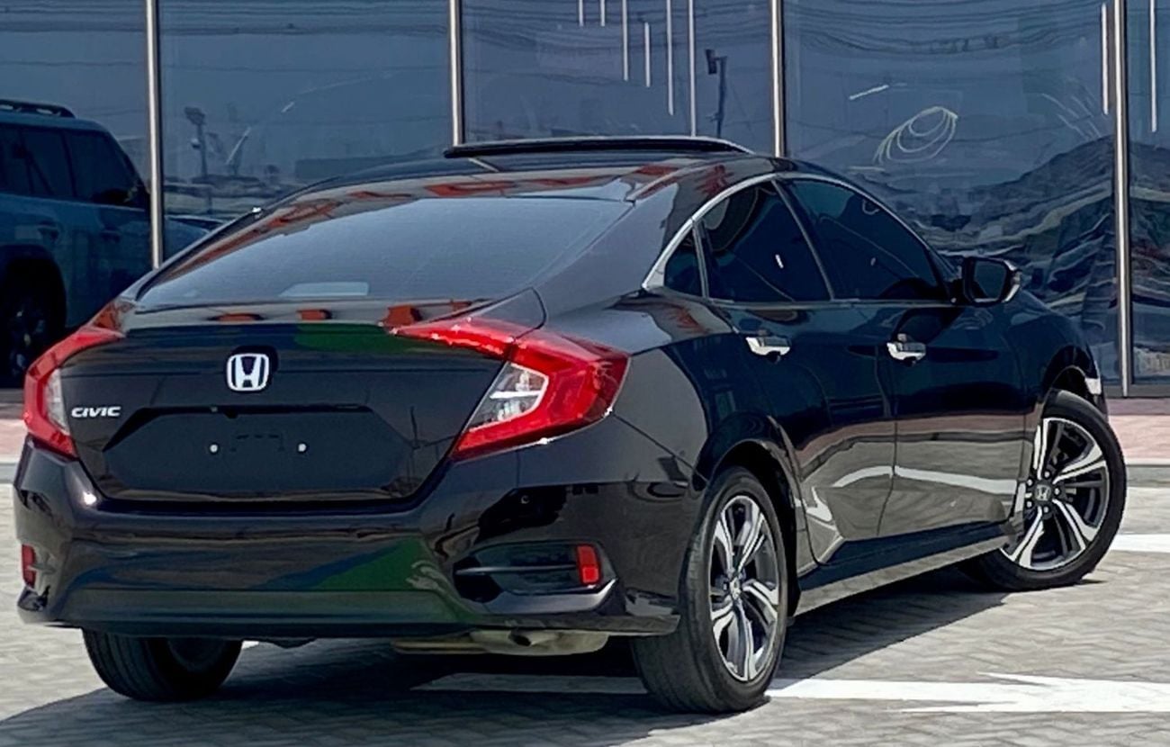 Honda Civic LX SPORT  710-Monthly l GCC l Sunroof, Cruise, Camera l Agency Maintained