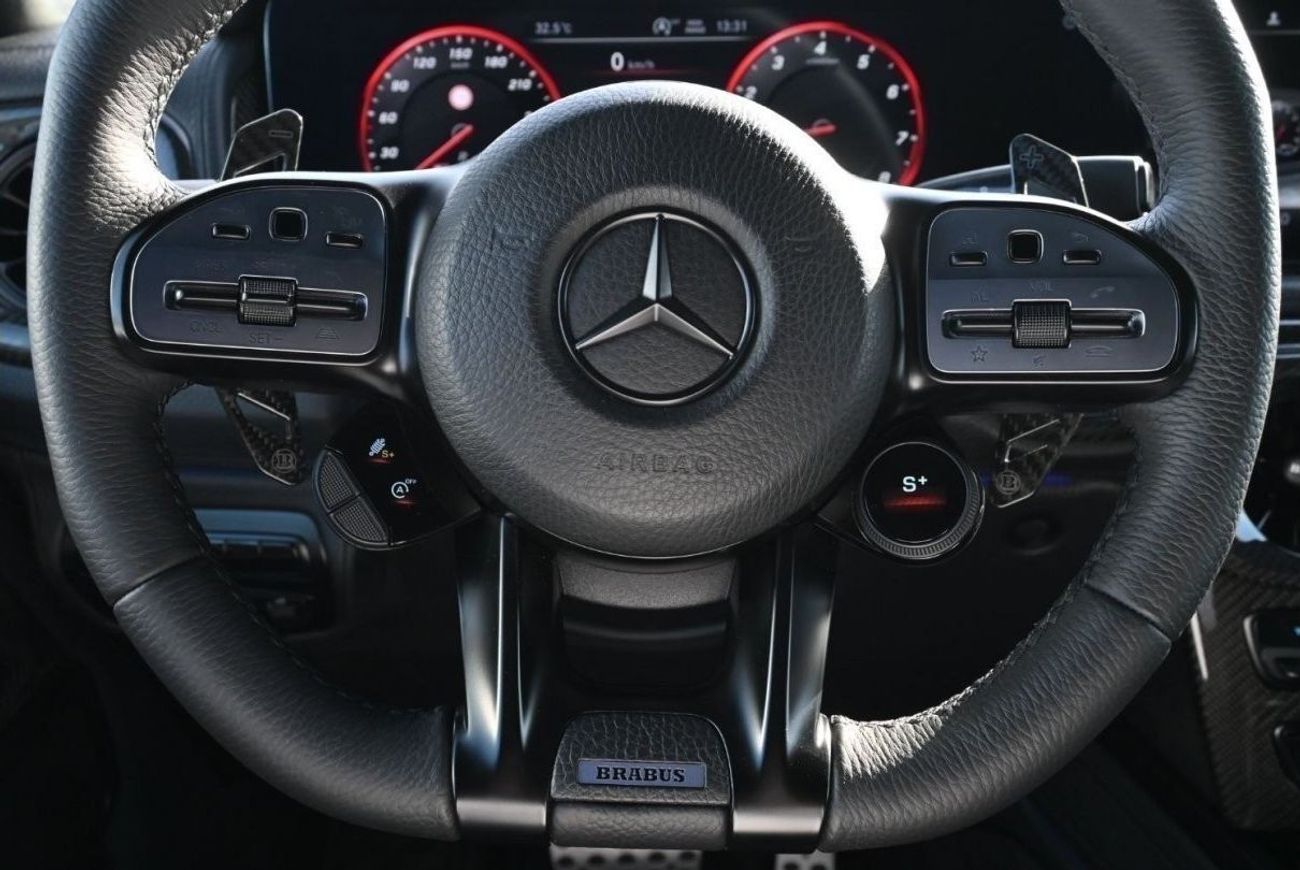 مرسيدس بنز G 63 AMG Mecedes Brabus G900 Rocket Edition, Super Black, Full Carbon Fiber Body and Interior Trim Model 2023