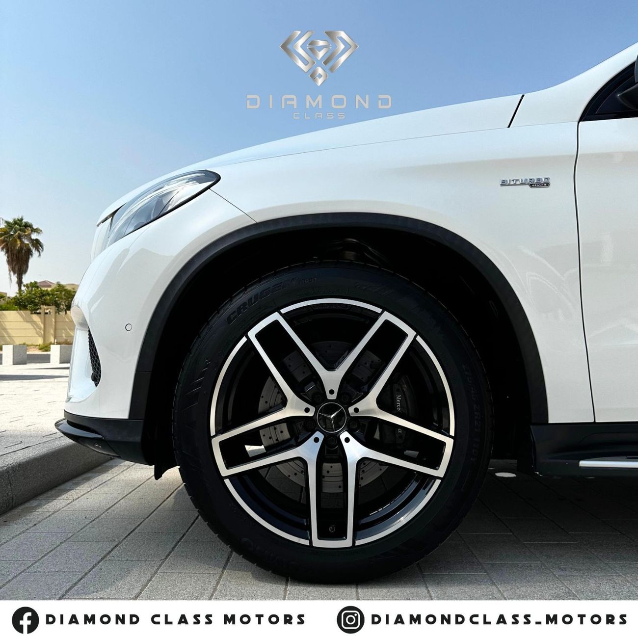 Mercedes-Benz GLE 43 AMG Coupe 3.0L Mercedes GLE 43 AMG Coupe Biturbo Panoramic  Full Option GCC 42,000 KM