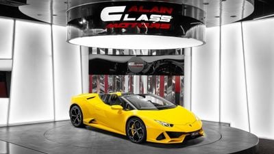 Lamborghini Huracan Evo Spyder - 2024 - GCC Specs - Under Warranty and Service Contract