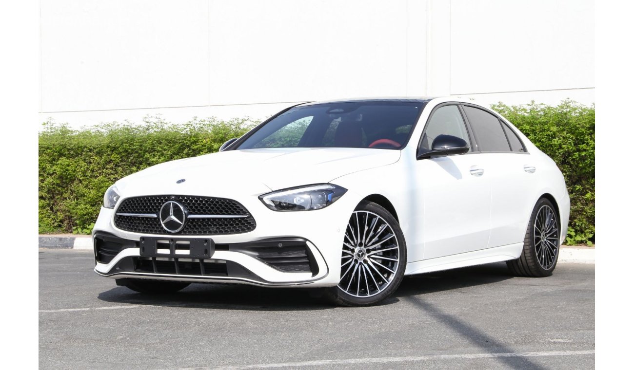 Mercedes-Benz C 200 AMG Line Night Package Local Registration + 10%