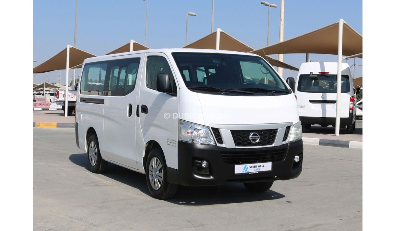 Nissan Urvan 2016 | URVAN STANDARD ROOF - 14 SEATER PASSENGER VAN WITH GCC SPECS AND EXCELLENT CONDITION