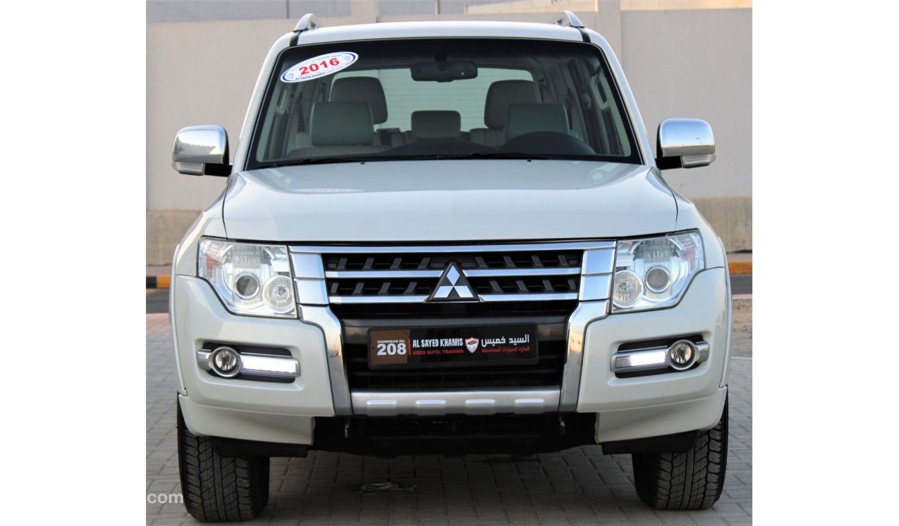 Mitsubishi Pajero Mitsubishi Pajero 2016 GCC No. 2 in excellent condition without accidents, very clean from inside an