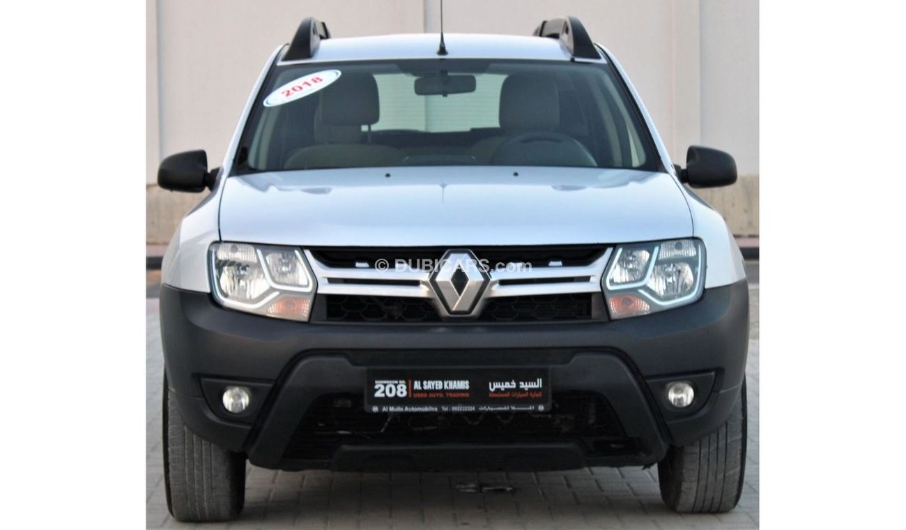 رينو داستر رينو داستر 2018 خليجي بحالة ممتازة بدون حوادث نظيفه جدا من الداخل والخارج