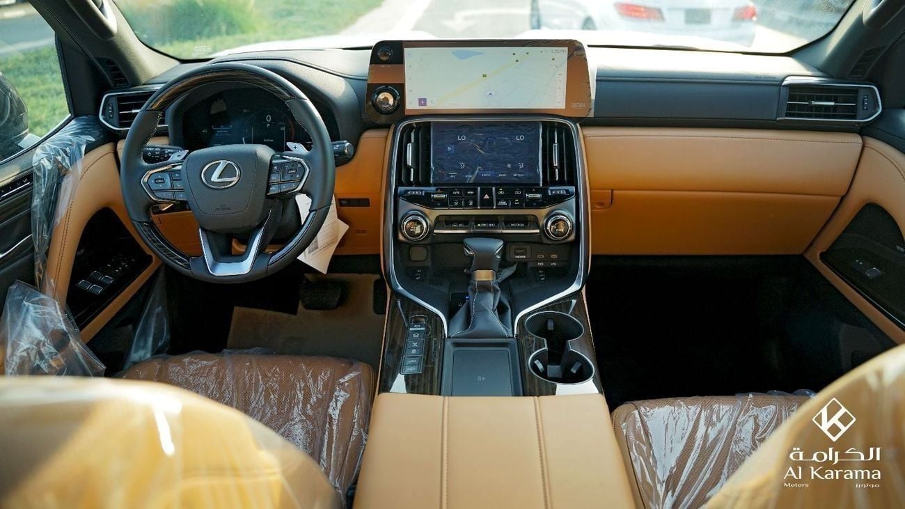 لكزس LX 500 محرك V6 سعة 3.3 لتر | سيارة دفع رباعي فاخرة كاملة المواصفات تعمل بالديزل | عداد كيلومترات صفر | سيار