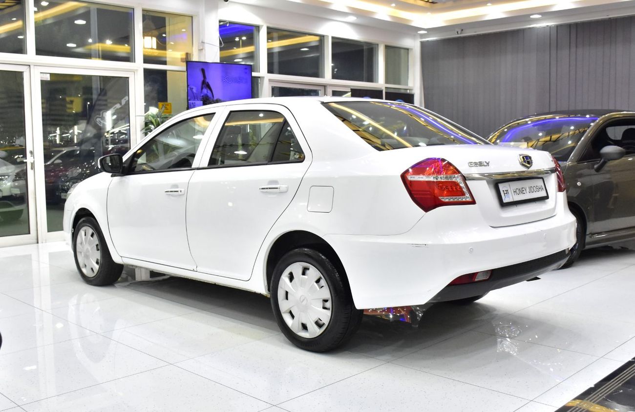 جيلي إمجراند EXCELLENT DEAL for our Geely Emgrand ( 2018 Model ) in White Color GCC Specs
