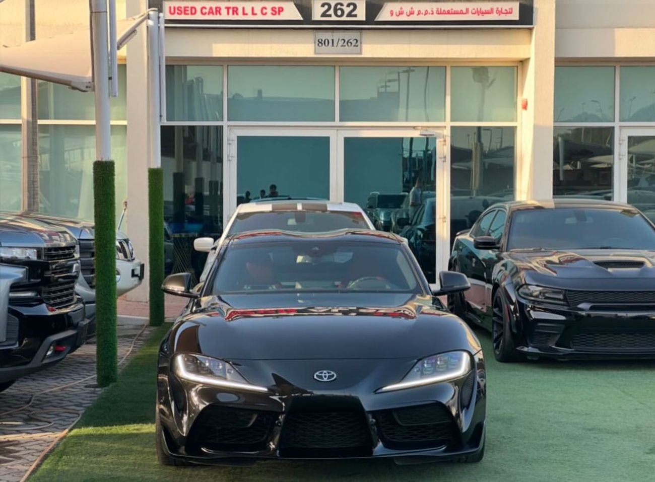 تويوتا سوبرا تويوتا سوبرا GR V6 خليجي 2024 جير عادى صبغ وكاله تشييكات وكاله تحت الضمان