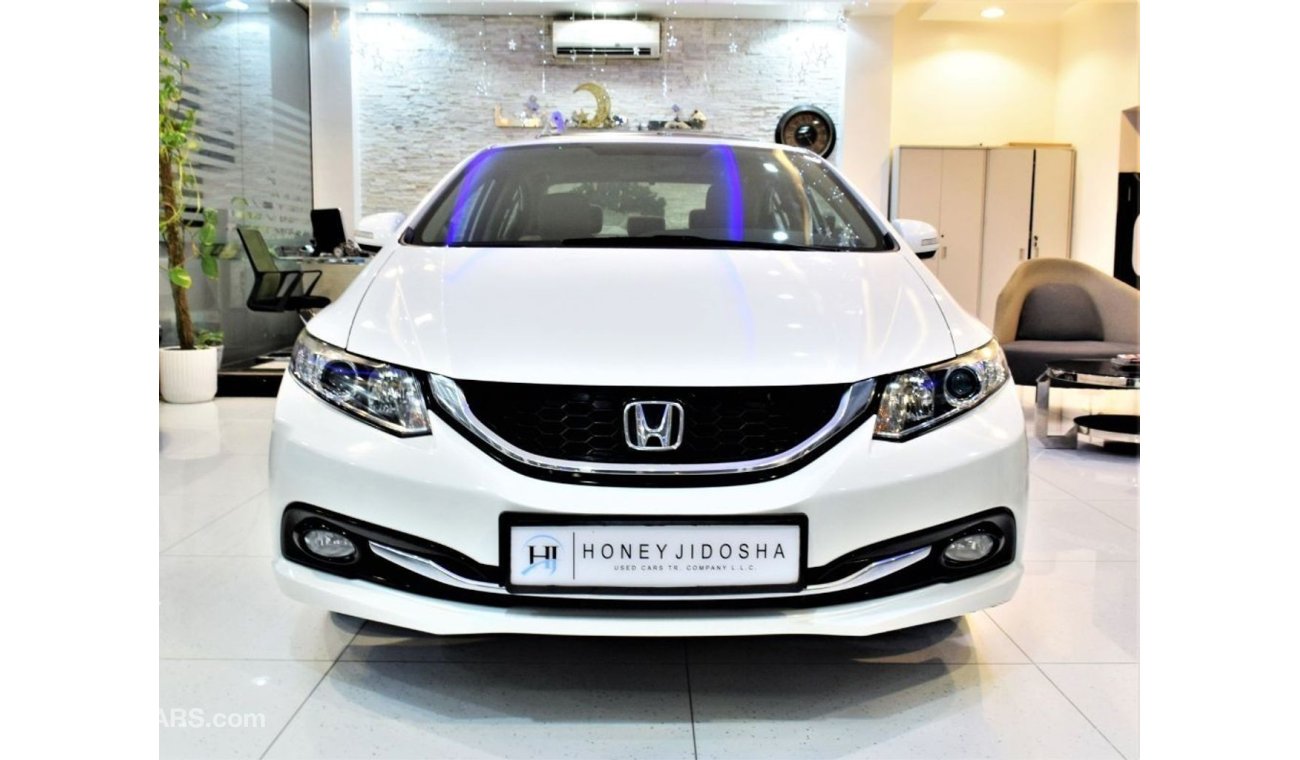 Honda Civic AMAZING Honda Civic 1.8 i-VTEC 2014 Model White Color GCC Specs