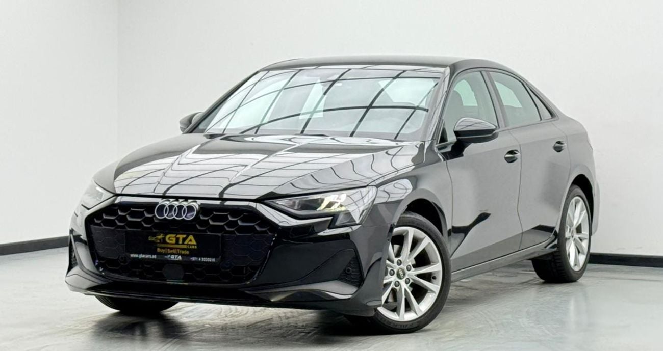 Audi A3 35 TFSI 1.4L 2025 Audi A3 35 TFSI, Audi Warranty+Service Contract, like new, GCC