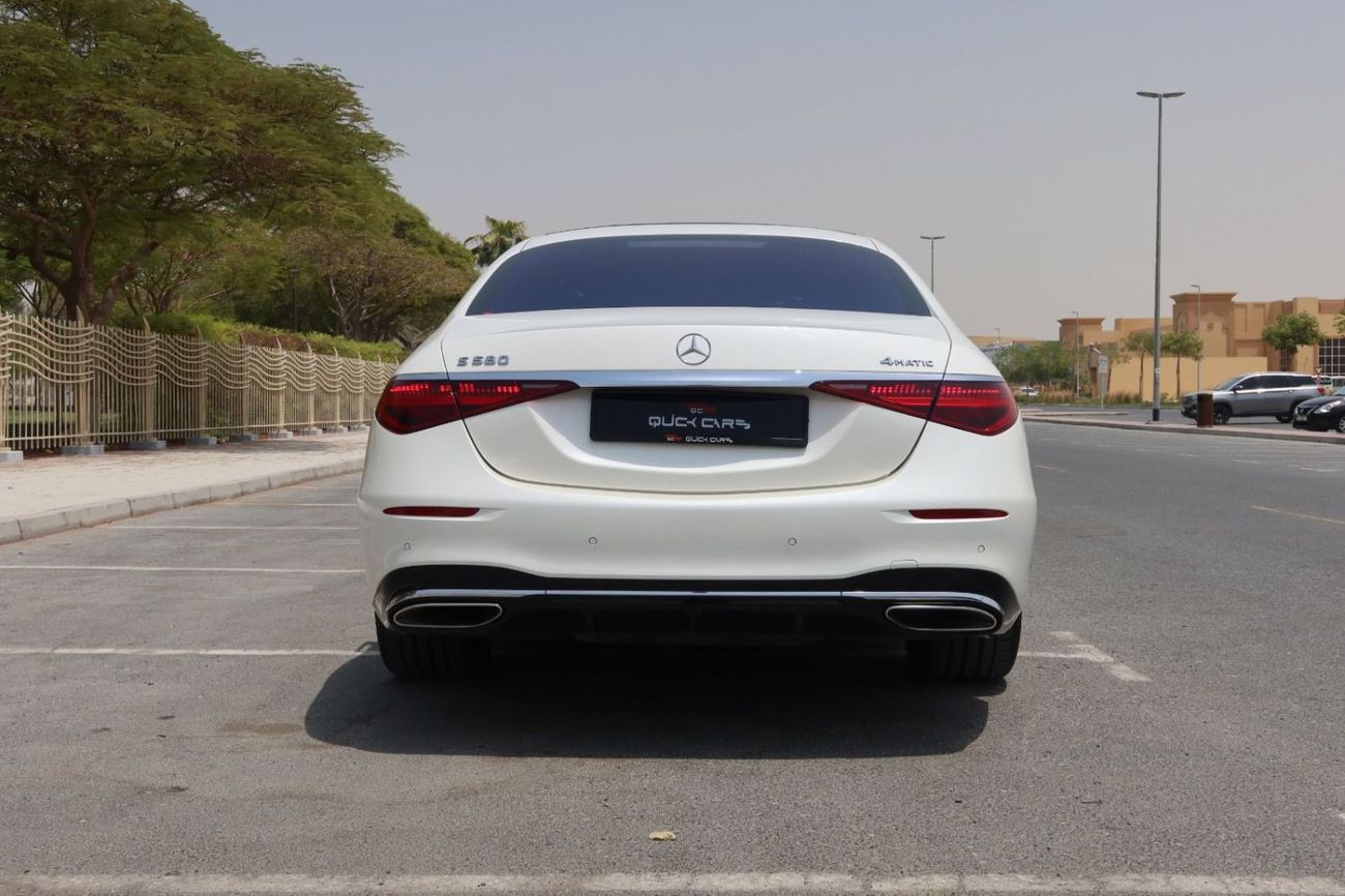 مرسيدس بنز S 580 4MATIC Exclusive 4.0L