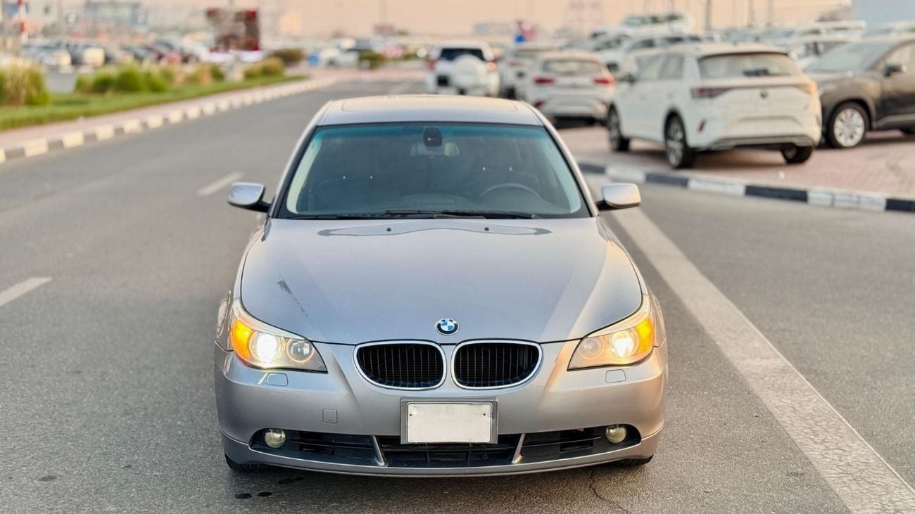 بي أم دبليو 530i 2006 BMW 530i SEDAN | 3.0L PETROL ENGINE | LHD | AUTOMATIC TRANSMISSION | 2WD | LEATHER SEATS | SUNR