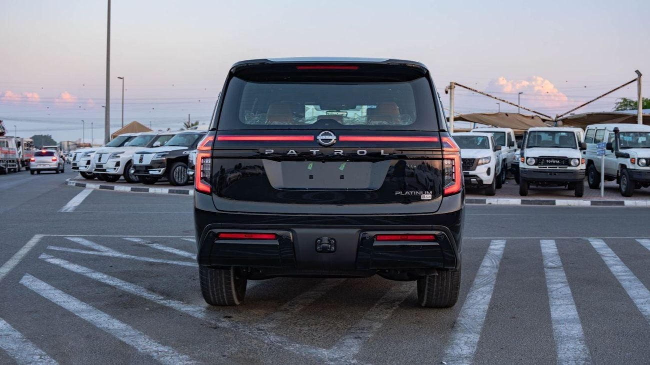 Nissan Patrol 2026 Nissan Patrol LE Platinum 3.5L AT Petrol (Black-Red) (Export Only)