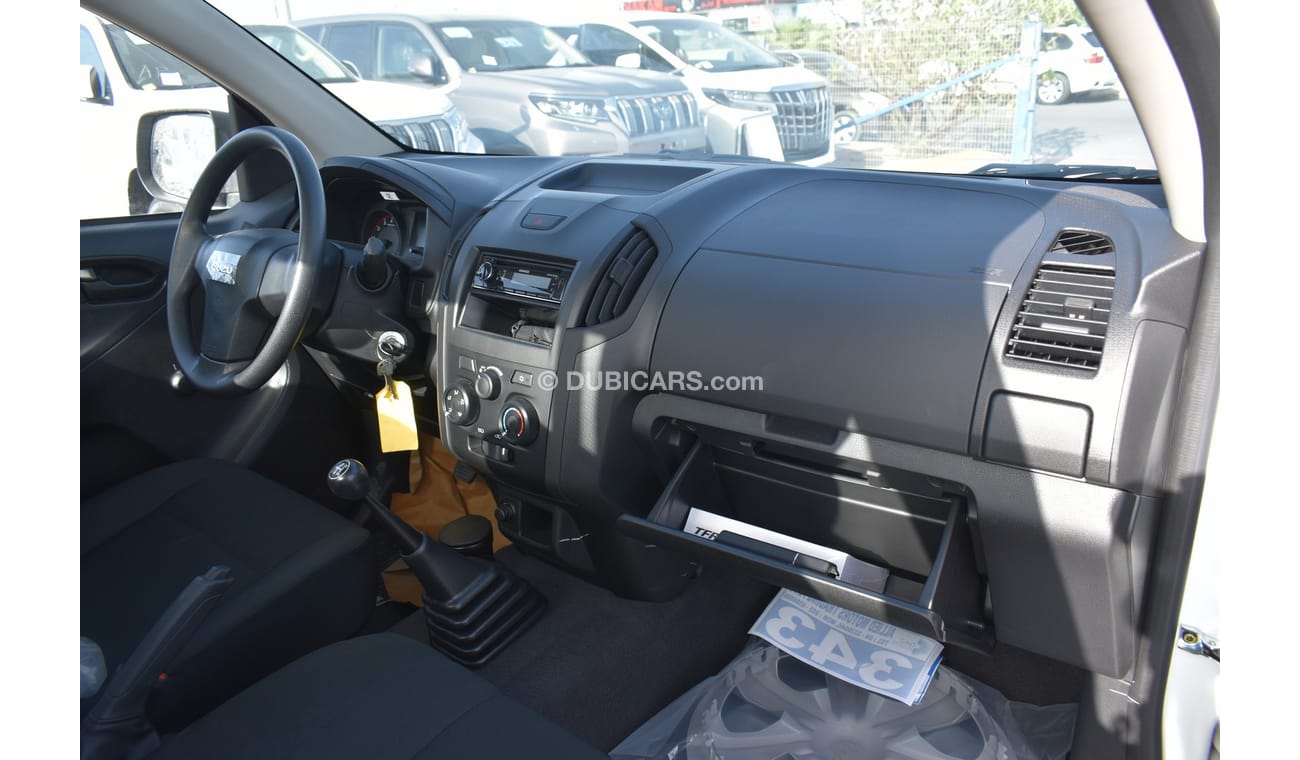 Isuzu DMax 2.5 - TD - S/C - Flat Deck - For Export Only - Wht_Blk