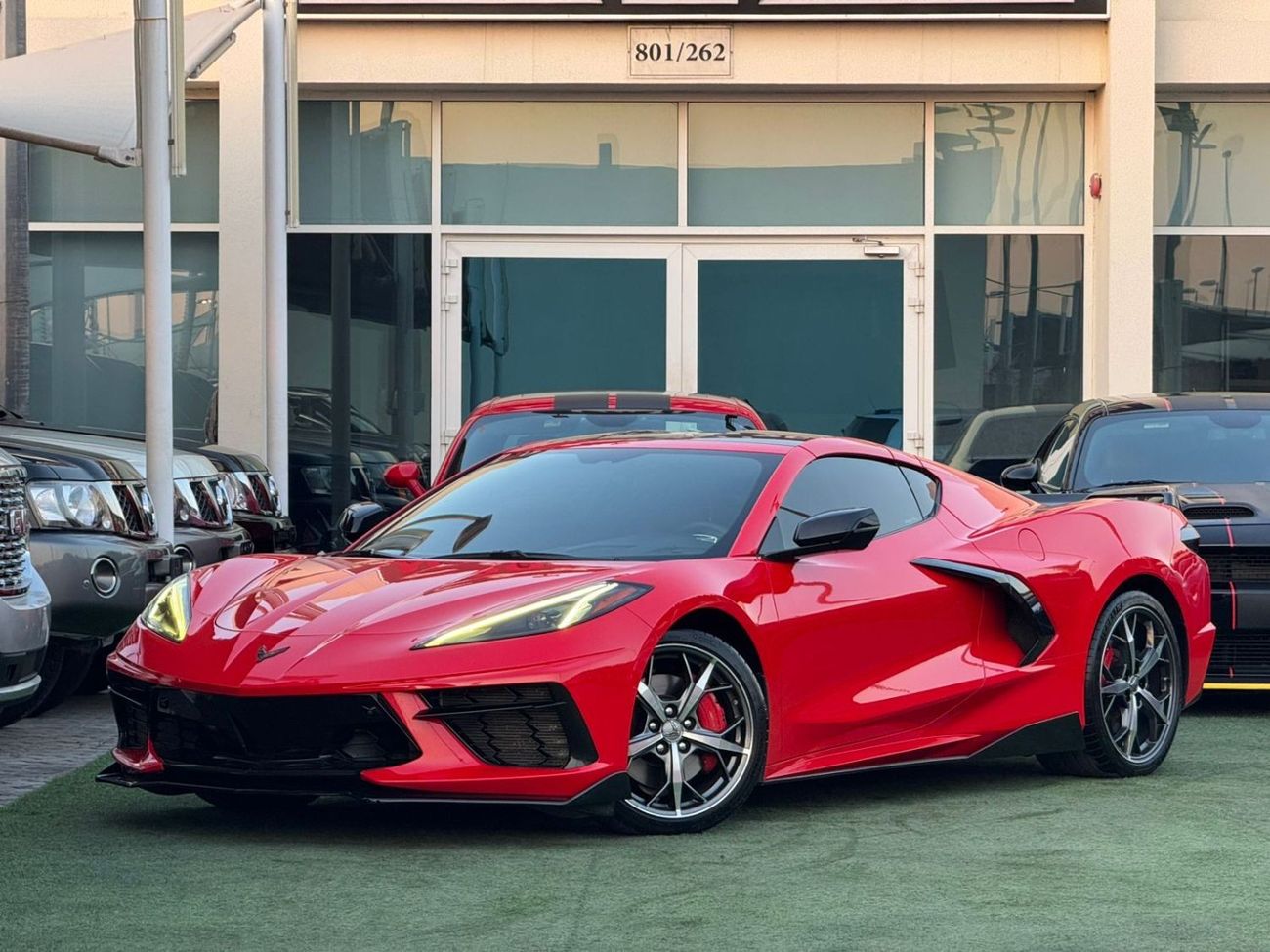 Used CHEVROLET CORVETTE C8 Z51 STINGRAY 2020 GCC FULL OPTION ORIGINAL